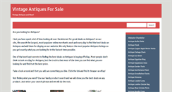 Desktop Screenshot of highlycollectibleantiques.com