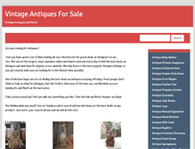 Tablet Screenshot of highlycollectibleantiques.com